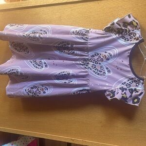 Penelope plum dress